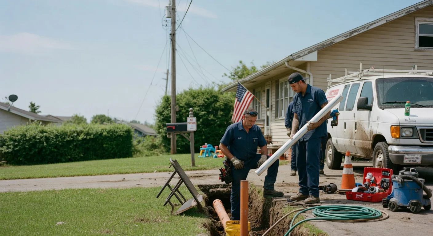 Sewer Line Inspection in Ponca City, OK